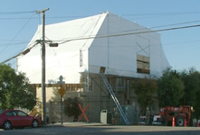 shrink wrap installed