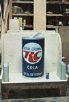 RC Cola hat under construction