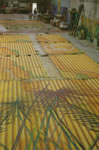 painting the stage masking at fm productions